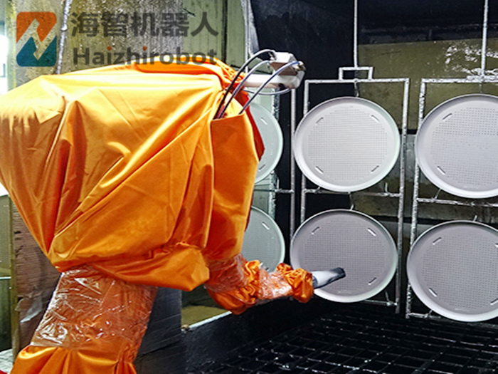 盘子喷漆机器人 盘子喷漆机器人