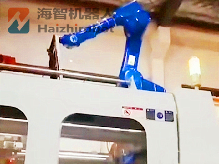 注塑机机器手臂应用案例(图1) 注塑机机器手臂应用案例(图1)