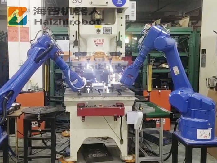 机械手冲压模具三合一 冲床机械臂(图1) 机械手冲压模具三合一 冲床机械臂(图1)