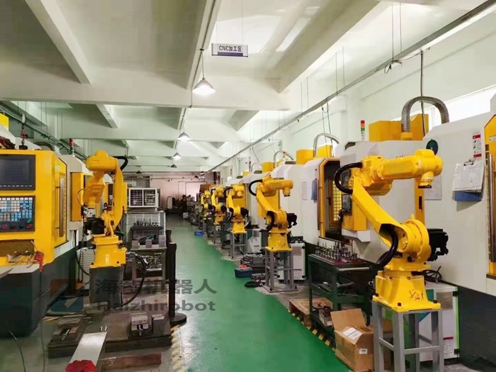 CNC机加工机械手(加工中心自动化)(图1) CNC机加工机械手(加工中心自动化)(图1)